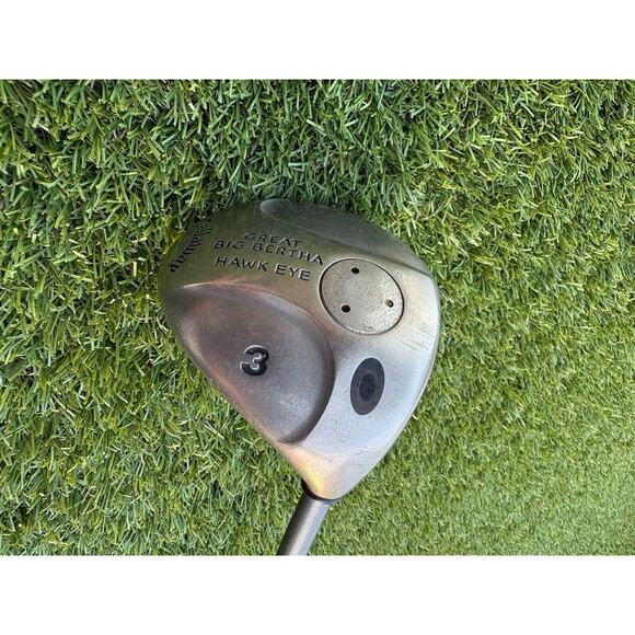 Callaway Great Big Bertha HawkEye 3 Wood Hawk Eye UL Firm Stiff Flex Graphite - Picture 1 of 11